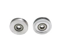 Ruedas XL-32T polea loca diámetro interior 5/6/7/8/10/12/15 mm 32 dientes transmisión polea inactiva ancho de la correa 11 mm(12mm,WITHOUT TEETH_11MM)