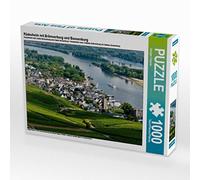 Rüdesheim - Puzzle de 1000 Piezas, diseño de Castillo de Brömserburg y Boosenburg