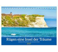 Rügen eine Insel der Träume (Tischkalender 2027 DIN A5 quer), CALVENDO Monatskalender: Rügen bietet atemberaubende vielseitige Natur und historische Bäderarchitektur.