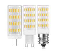 ruehalf 2 Unidades AC DC12v 24v G4 G9 E14 3000k Blanco Natural 4000K 6000K 5W lámpara LED de maíz 12V 24V Foco LED Coche Barco yate máquina (Color : G9, Size : Warm White)