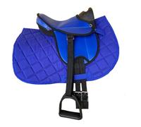 Rülke Holzspielzeug- Accesorios Caballo de jardín, Color Azul (50087)