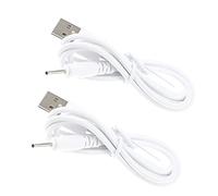 RuenTech Adaptador de cargador USB DC de repuesto de 2,0 mm, fuente de alimentación CC 5 V, compatible con 2,0 mm de vástago jack para tableta, lápiz de carga (2 unidades)
