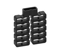 Ruentech Anillo de Cierre Keeper Compatible con Garmin Vivosmart 3/Vivosmart 4 Accesorios Silicona Hoop Loop 10 Piezas, 10pcs-New