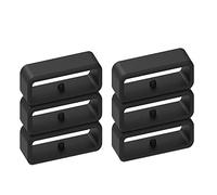 Ruentech Compatible con Garmin Instinct Forerunner 220 230 235 620 735XT pulsera de silicona cierre anillo Loop Clasp para Fenix 7/6/5 Venu2 EPIX2 accesorios 6pcs