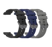 RuenTech Correa de 24 mm para reloj Coros Nomad, pulsera de silicona suave, correa de repuesto deportiva para hombres y mujeres, Mittelgroße, Silicona, No es una piedra preciosa