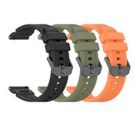 RuenTech Correa de 24 mm para reloj Coros Nomad, pulsera de silicona suave, correa de repuesto deportiva para hombres y mujeres, Mittelgroße, Silicona, No es una piedra preciosa