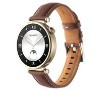 RuenTech Correa de piel auténtica suave compatible con Oneplus Watch 3 43 mm, 18 mm Correa de repuesto para Oppo Watch X2 Mini Smartwatch Accesorios, Mittelgroße, Cuero, No es una piedra preciosa