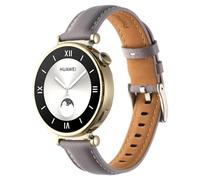 RuenTech Correa de piel auténtica suave compatible con Oneplus Watch 3 43 mm, 18 mm Correa de repuesto para Oppo Watch X2 Mini Smartwatch Accesorios, Mittelgroße, Cuero, No es una piedra preciosa