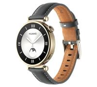 RuenTech Correa de piel auténtica suave compatible con Oneplus Watch 3 43 mm, 18 mm Correa de repuesto para Oppo Watch X2 Mini Smartwatch Accesorios, Mittelgroße, Cuero, No es una piedra preciosa