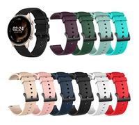 RuenTech Correa de silicona suave de 22 mm compatible con el reloj inteligente Tuyoma LW36 para mujer de pantalla de 3 cm