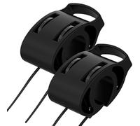 RuenTech - Soporte para manillar de bicicleta para Coros Pace 2/3, Vertix 2/2S, Apex/Apex Pro/2/2 Pro - Kit de soporte GPS para relojes deportivos (negro + negro)