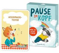 Rüsselfuchs Tarjetas de atención plena para niños - pausa en la cabeza - 40 tarjetas de relajación y tarjetas de sentimientos a partir de 5 años | Ejercicios de concentración, meditación y atención