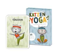 Rüsselfuchs Tarjetas de yoga para niños, tarjetas de ejercicios para niños, yoga, tarjetas de imagen, animales, tarjetas de yoga, ejercicios de yoga a partir de 4, 5, 6, 7 años, gatos de yoga DIN A6