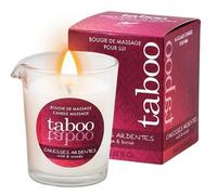 Velas de masaje para hombres aroma ardiente helecho