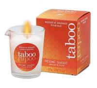 Ruf Taboo Vela de Masaje para Ella Peche Sucre Aroma Nectarina 60g