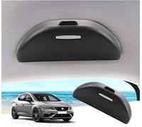 RUFD Soporte para Gafas de Sol para Coche para Seat Leon MK3 5F ST FR KL/Cupr-a Leon 2012-2019, Auto Coche Gafas Caja Organizador Almacenamiento Bolsillos,A Black