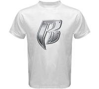 Ruff Ryders Rap Hip Hop Group Music Logo Men's T-Shirt Unisex White Men Tees S