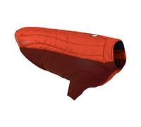 RUFFWEAR Abrigo para Perro con Aislamiento Polar, Chaqueta para Perro con Forro Polar Resistente a la Intemperie y al Agua, Traje de Nieve para Perros, Persimmon Orange - Small