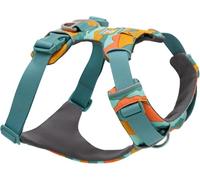 RUFFWEAR Arnés Front Range, arnés para Perros pequeños, arnés Reflectante en Y, Ajustable y cómodo, arnés para Perro sin tirones, 2 Accesorios de Correa y Anillo en V, Talla S, Spring Mountains