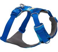 RUFFWEAR Arnés Front Range, arnés para Perros pequeños, arnés Reflectante en Y, Ajustable y cómodo, arnés para Perro sin tirones, 2 Accesorios de Correa y Anillo en V, Talla S, montañas costeras