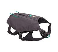 Ruffwear Arnés para Perro con Bolsillos, Switchbak, Ideal para Pasear o Practicar Senderismo, Antitirones, Viajes y Actividades diarias, Talla S, Granite Grey