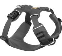 RUFFWEAR Arnés para Perros de Gama Delantera, Ajustable, cómodo y Acolchado para Caminar Todos los días, 2 Accesorios de Plomo, Correa con Clip, Twilight Grey, XX-Small