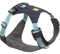 RUFFWEAR Arnés para Perros Hi & Light, Ultraligero para Caminar de Aventura, Totalmente Ajustable, Portal de Accesorios de Aluminio en V, Bolsa de identificación, Basalt Grey XX-Small