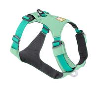 RUFFWEAR Arnés para Perros Hi & Light, Ultraligero para Caminar de Aventura, Totalmente Ajustable, Portal de Accesorios de Aluminio en V, Bolsa de identificación, Verde Salvia, Talla XXXS, 23-33 cm