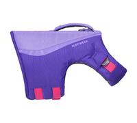RUFFWEAR Chaleco Salvavidas para Perros, Chaleco de Primera Calidad con asa, flotabilidad óptima y Ribete Reflectante de Alta Visibilidad, para navegación y Deportes acuáticos, Lirio Morado, XX-Small