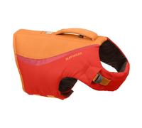 Ruffwear Chaleco Flotador para Perros, Chaqueta Flotador para Nadar, Navegar y Practicar Deportes Acuáticos, Rojo Zumaque, Talla S