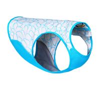 Ruffwear, Swamp Cooler - Chaleco para perro con cremallera, refrigeración por evaporación para climas cálidos, azul biolumina, talla XS