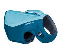 RUFFWEAR Chaleco Salvavidas para Perros, Chaleco asa, flotabilidad óptima y Borde Reflectante de Alta Visibilidad, para navegación y Deportes acuáticos, Azul Profundo, Mediano