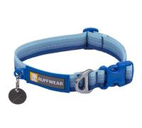 RUFFWEAR Collar de Gama Frontal, Collar para Perro pequeño con Anillo en, Collar para Perro de Longitud Ajustable, Tela Suave y cómoda, fijación para Correa de Perro, Coastal Fade, 14"-20"