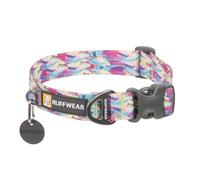 Ruffwear Collar para perro grande Front Range, cómodo y fuerte con hebilla lateral y correas para pasear al perro, tamaño L (51-66 cm), pez de arrecife