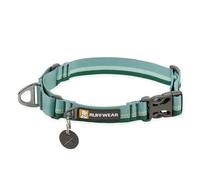 RUFFWEAR Collar para Perros Web Reaction de Tejido Técnico, Collar Martingale Ajustable River Rock Green 23"-26"
