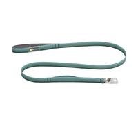 RUFFWEAR Correa de Perro, Front Range Leash, Ligera y Duradera, 1,5 m con manija Acolchada y Clip Crux Giratorio Seguro, Correa Tubelok compacta y aerodinámica, River Rock Green