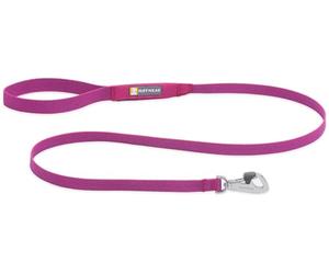 RUFFWEAR Correa para Perros Hi & Light, Correa para Perros Ultraligera y Sin Tirones de 1,4 m, Correa para Perros Portátil Ajustable y Resistente, Correa para Perros Fuerte, Alpenglow Pink