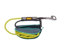 RUFFWEAR Correa de Enganche para Perro, Correa portátil, Correa de Mano Libre Ajustable, Correa Larga con Bolsa integrada, Bloqueo de Enganche y Freno de Clip, Color Azul Pizarra, Talla Única