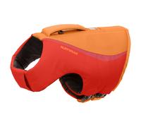 Ruffwear Chaleco Flotador para Perros, Chaqueta Flotador para Nadar, Navegar y Practicar Deportes Acuáticos, Rojo Zumaque, Talla L