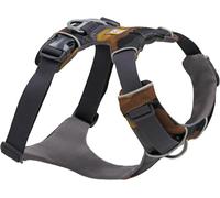 RUFFWEAR Front Range - Arnés Extragrande para Perro, arnés Reflectante en Y, Ajustable y cómodo, arnés para Perro sin tirones, 2 Accesorios de Correa y Anillo en V, L/XL, montañas de luz de Luna