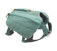 Ruffwear Front Range Dog Day Pack Mackpack con mango para caminatas y viajes de da River Rock Green X-Small