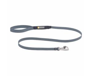RUFFWEAR Hi & Light - Correa para Perro, Ultraligera, sin tirones, de 1,4 m, portátil, Ajustable y Resistente, Resistente y Fuerte, antienredos, para pasear y Entrenar Perros, Gris basalto