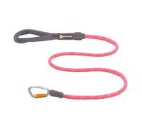 Ruffwear Knot-a-Leash Correa reflectante para perros de 1,5 m con asa acolchada, correa para perros ligera y resistente, correa antienredos, mosquetón de bloqueo seguro, S, Fireweed Pink