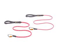 Ruffwear Knot-a-Leash Correa reflectante para perros de 1,5 m con asa acolchada, correa para perros ligera y resistente, correa antienredos, mosquetón de bloqueo seguro, L, Fireweed Pink