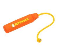 Ruffwear Lunker - Juguete para perros, juguete duradero de tela suave con mango de cuerda para buscar y tirar en tierra y agua, naranja tangelo, mediano