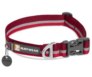 Ruffwear Peña Reflectante Collar de Perro 25802-603 Cindercone Rojo Nuevo