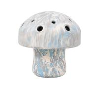 Ruffwear Porcini juguete para perro, bola dispensadora de golosinas para perros segura, goma de látex natural resistente para adultos y cachorros, juego de enriquecimiento diario, cielo gris