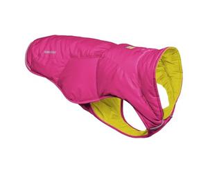 Ruffwear Quinzee Chaqueta impermeable para perro, talla L, rosa Fireweed