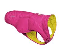 Ruffwear Quinzee Chaqueta Impermeable para Perro, Talla L, Rosa Fireweed