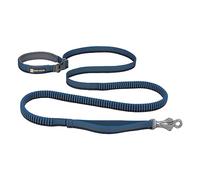Ruffwear, Roamer - Correa elástica para Perro para Correr, Ciclismo o Senderismo, se Puede Utilizar de Mano o Manos Libres, Azul Orion, 7.3 pies a 11 pies